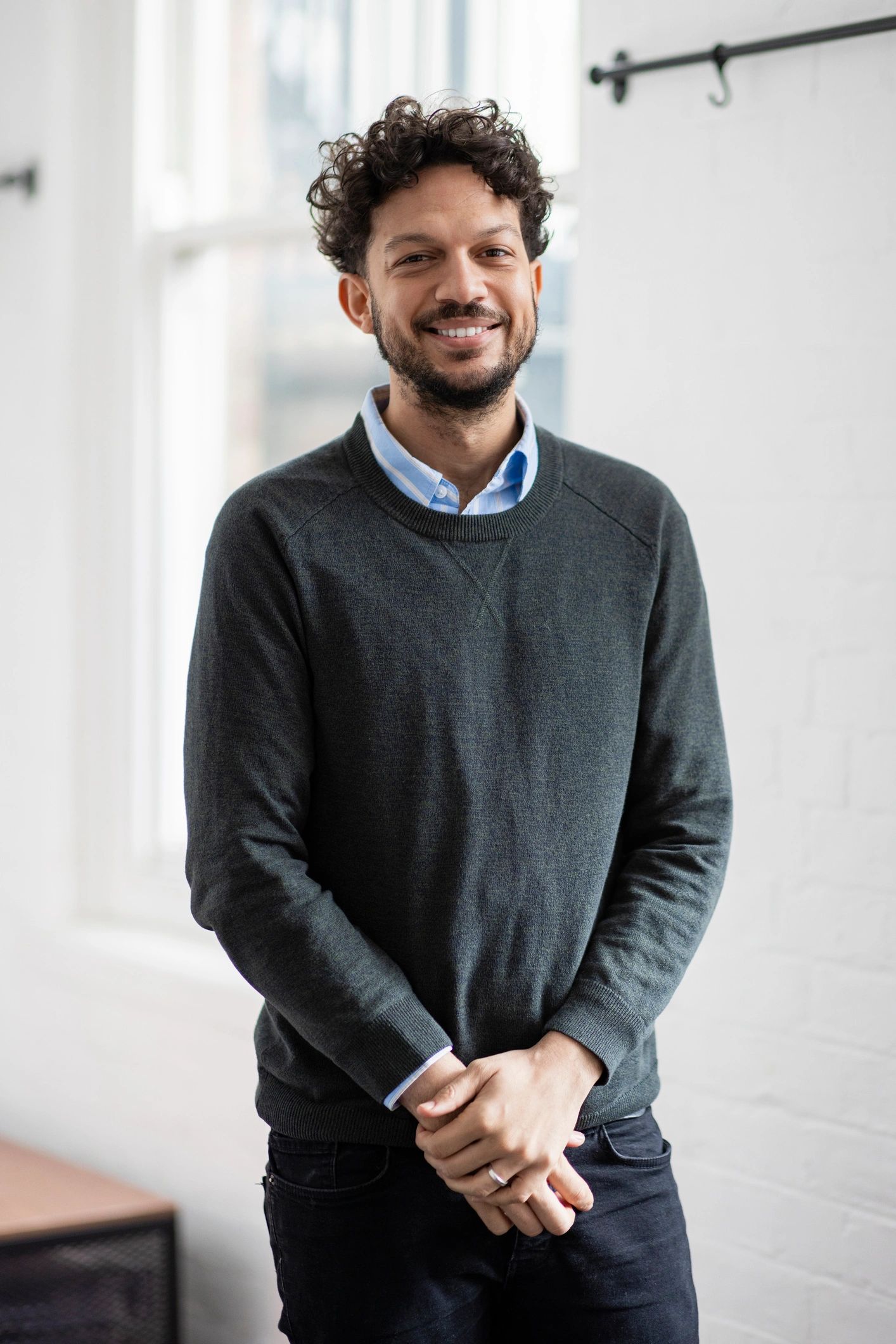 Professional male coach portrait